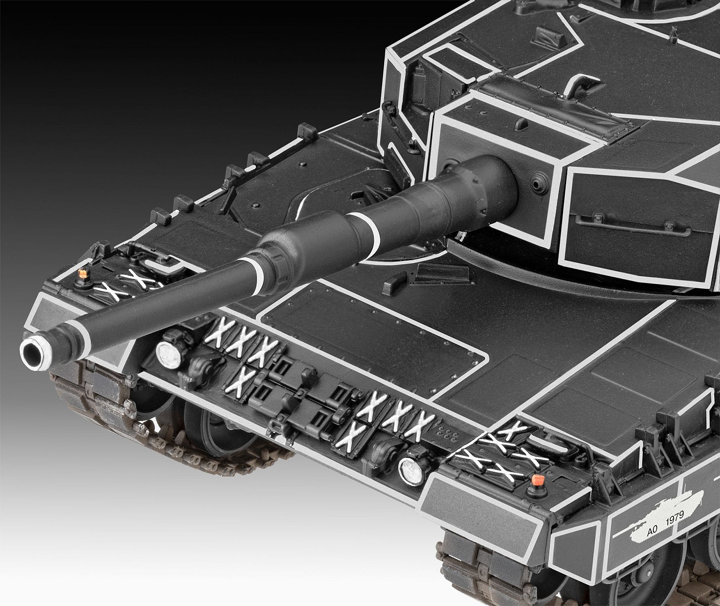 Leopard 2A4 40th Anniversary - Special Decoration - fot. 3