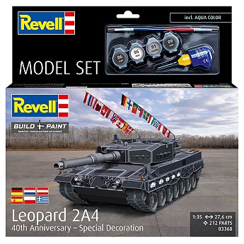 Leopard 2A4 40th Anniversary - Special Decoration
