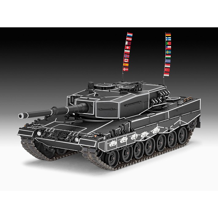 Leopard 2A4 40th Anniversary - Special Decoration - fot. 2
