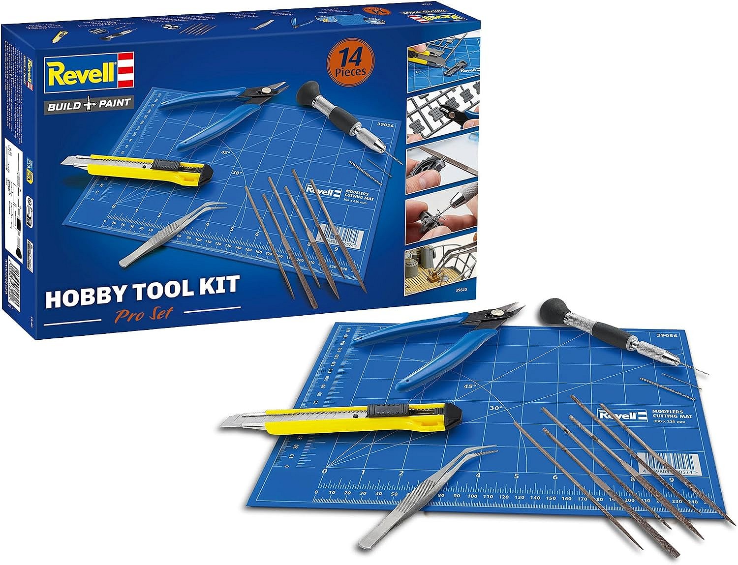 Zestaw narzędzi hobbystycznych Pro - 14 sztuk - fot. 2