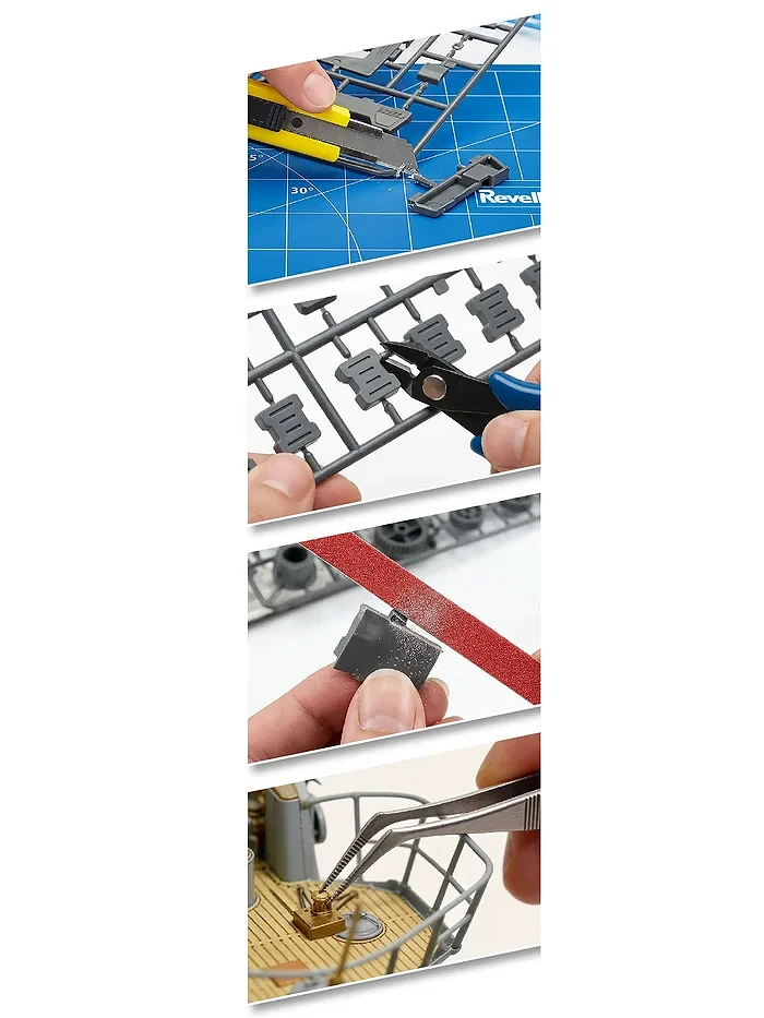 Podstawowy zestaw narzędzi hobbystycznych - 9 sztuk - fot. 5