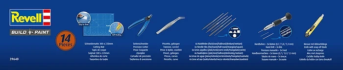 Zestaw narzędzi hobbystycznych Pro - 14 sztuk - fot. 7