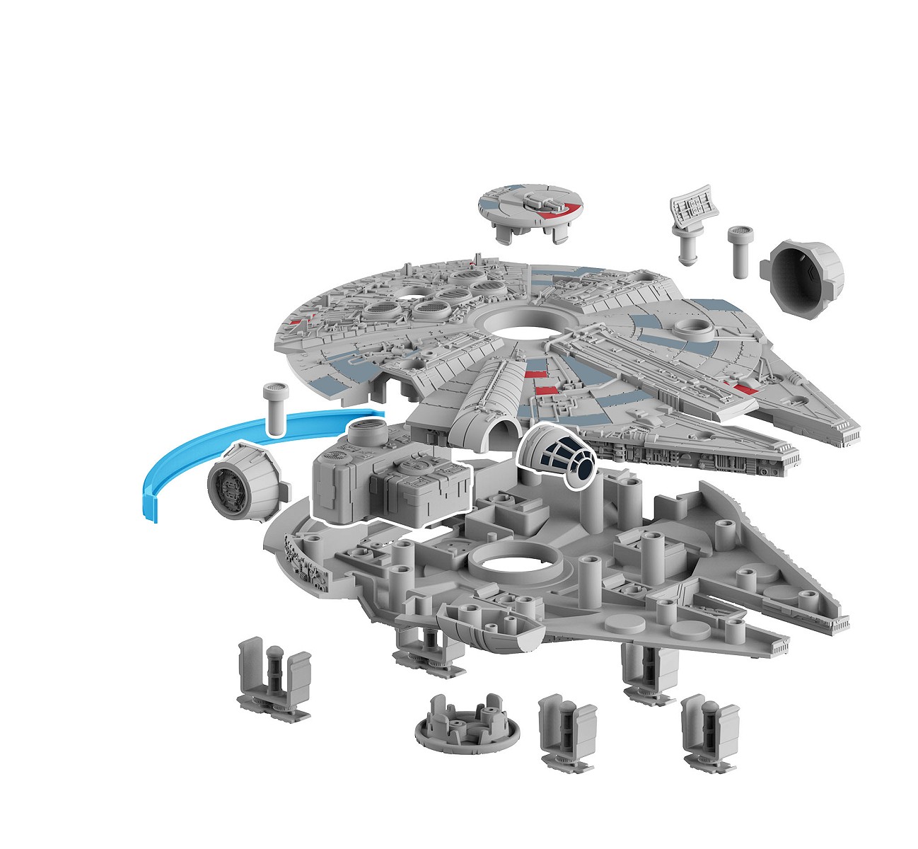 Millennium Falcon (Light/Sound): Build & Play - fot. 5