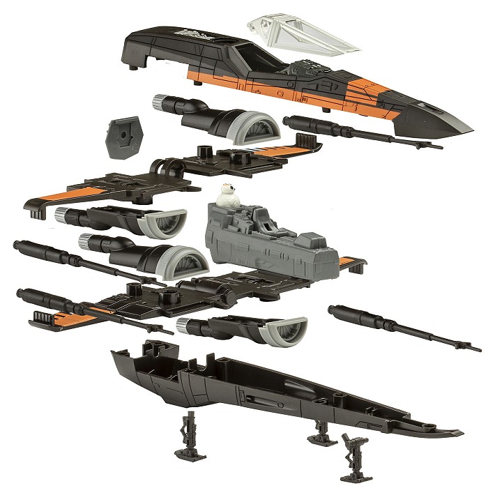 Poe's X-Wing Fighter (w/Sound) Build & Play - fot. 6